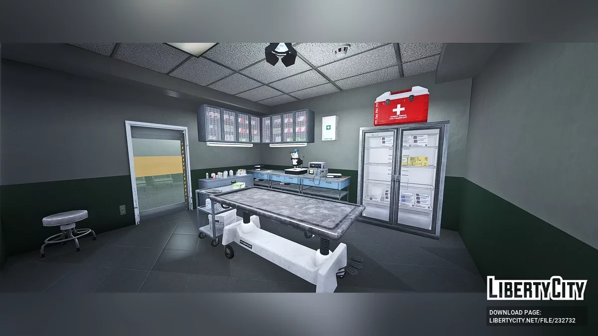 Интерьер медицинского центра Paleto Bay / GTA 5
