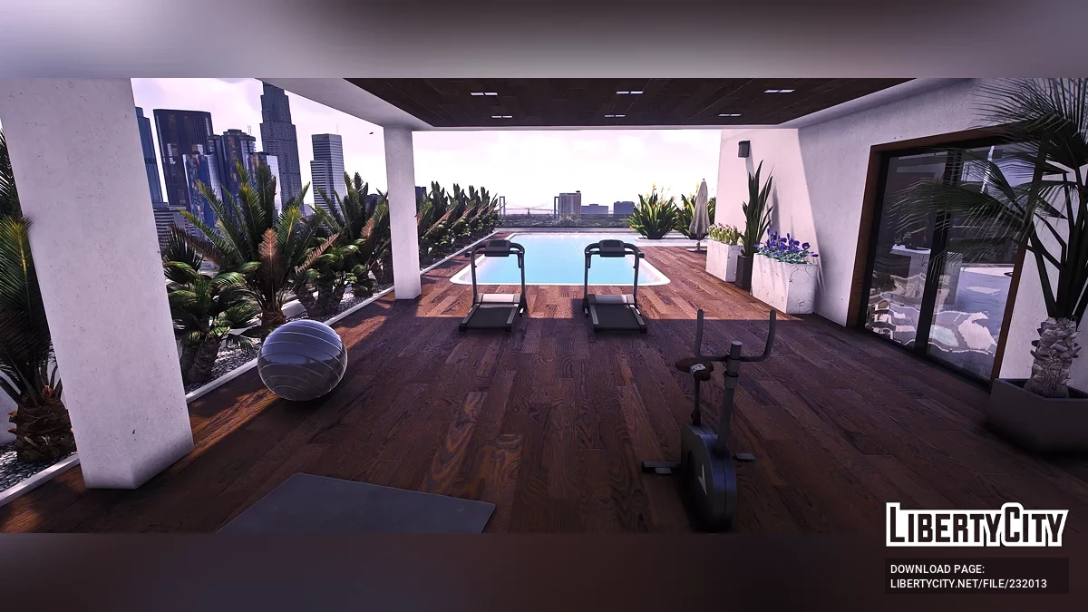 Крыша Vinewood / GTA 5