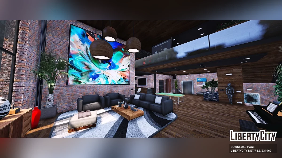 Квартира с атмосферой Нью-Йорка / GTA 5
