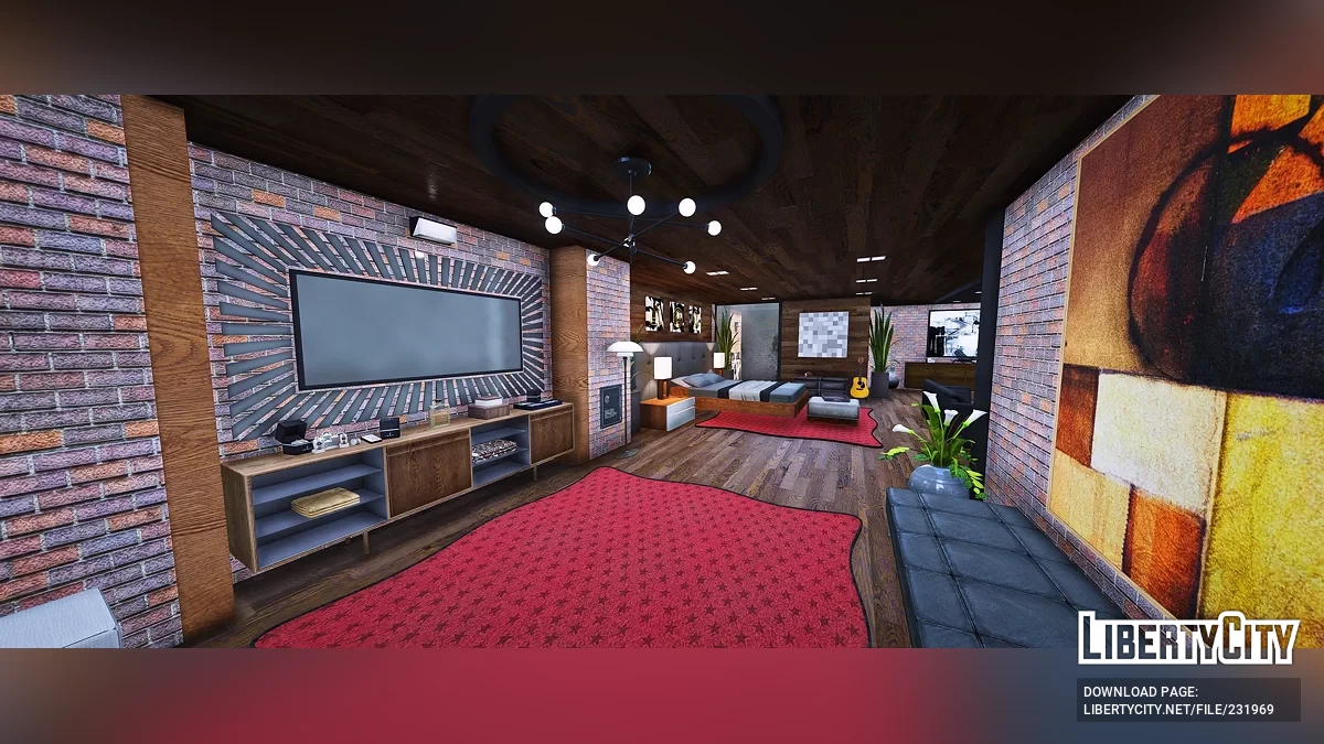 Квартира с атмосферой Нью-Йорка / GTA 5