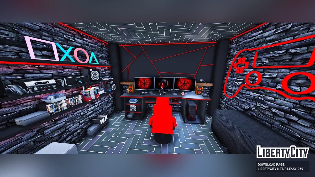 Квартира с атмосферой Нью-Йорка / GTA 5