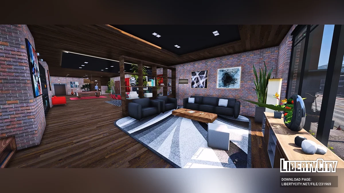 Квартира с атмосферой Нью-Йорка / GTA 5