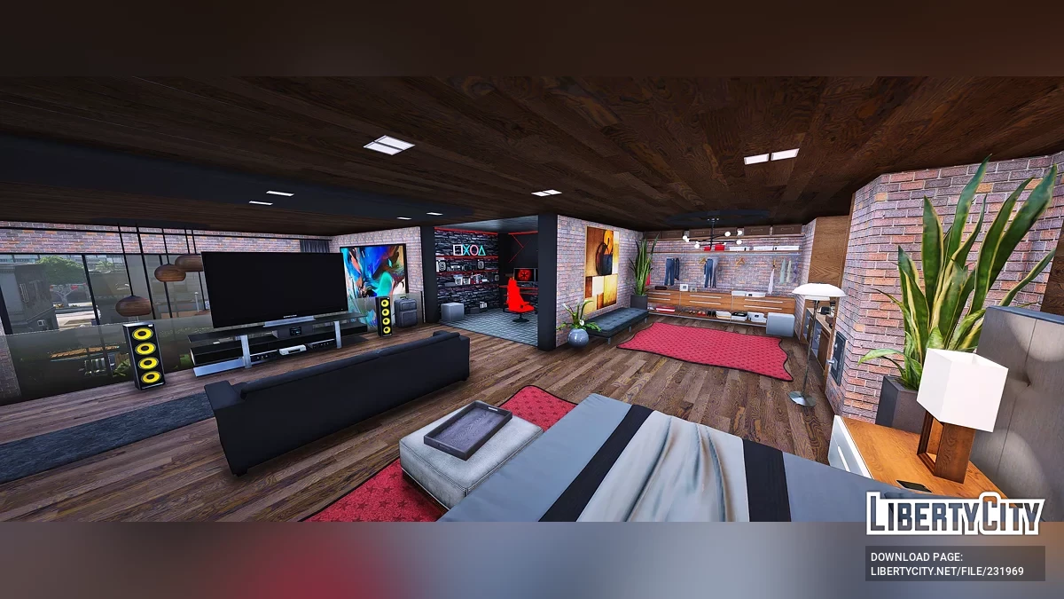 Квартира с атмосферой Нью-Йорка / GTA 5