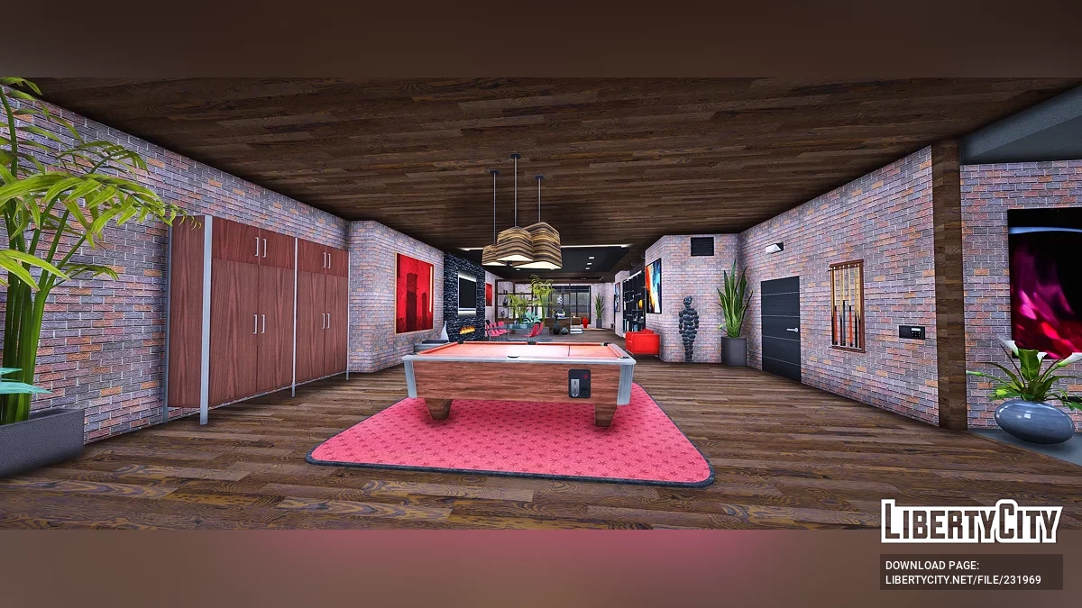 Квартира с атмосферой Нью-Йорка / GTA 5