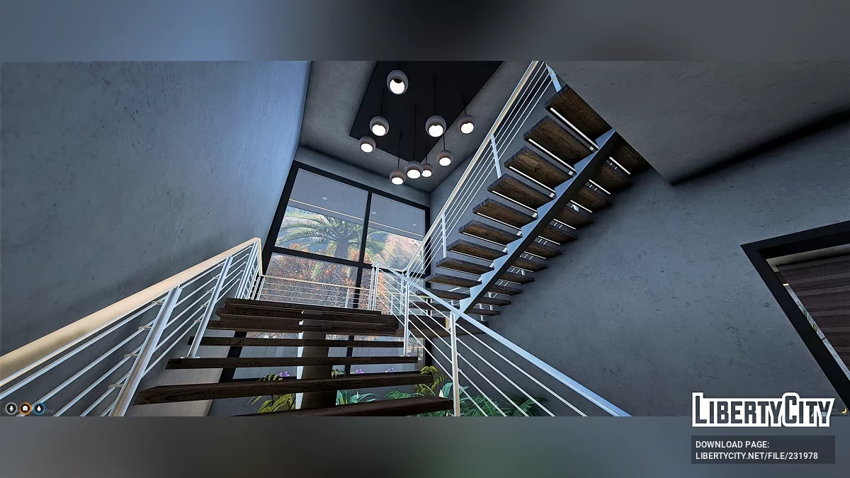Небольшая дизайнерская вилла 02 / GTA 5