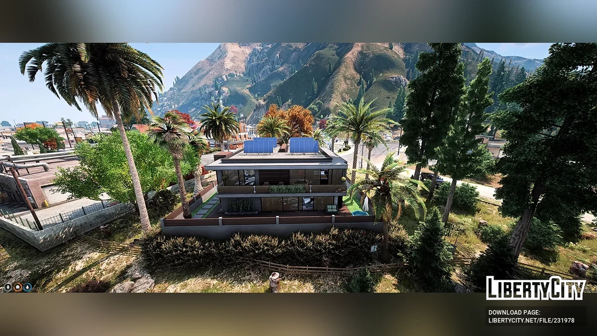 Небольшая дизайнерская вилла 02 / GTA 5