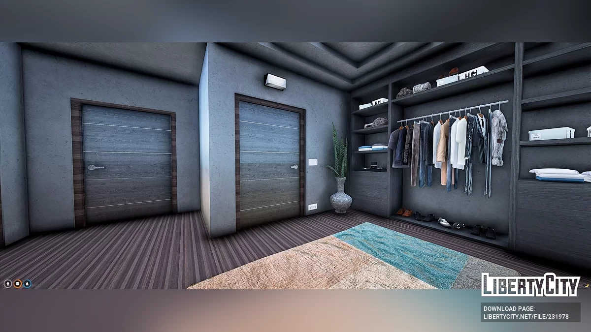 Небольшая дизайнерская вилла 02 / GTA 5