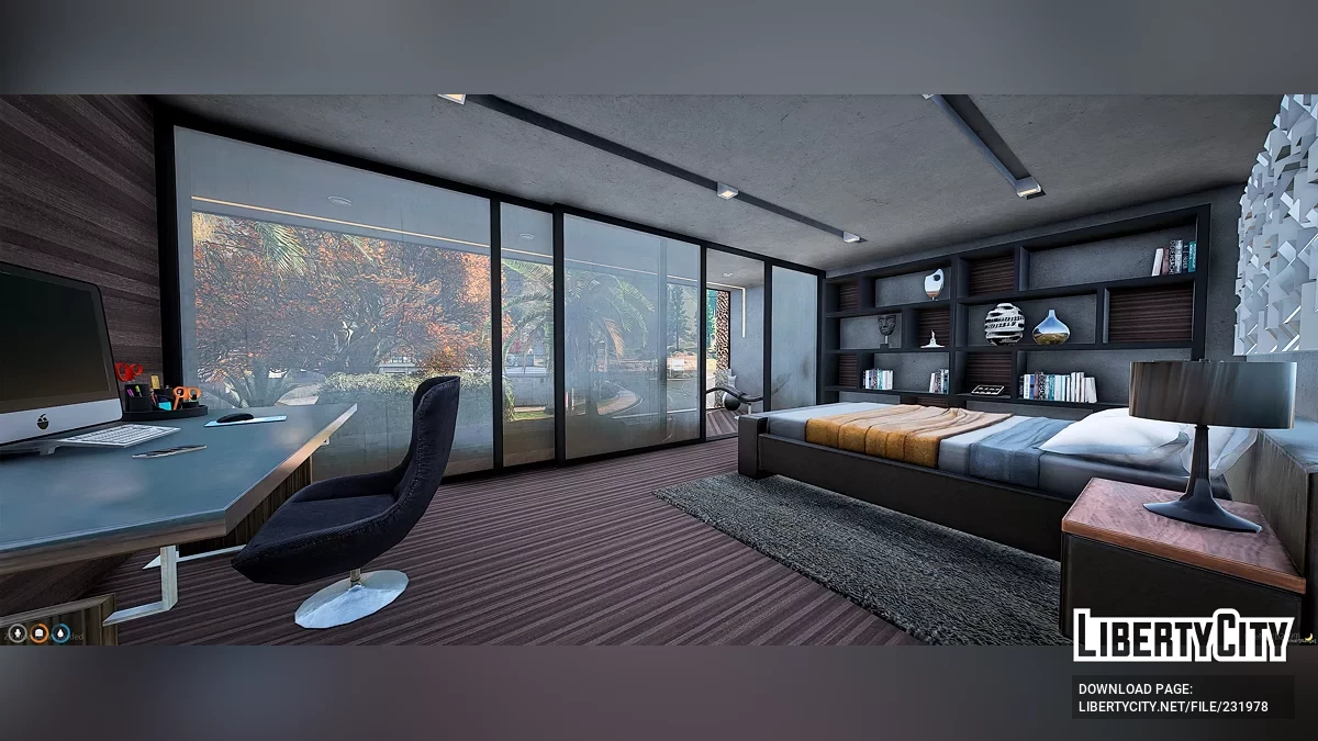 Небольшая дизайнерская вилла 02 / GTA 5