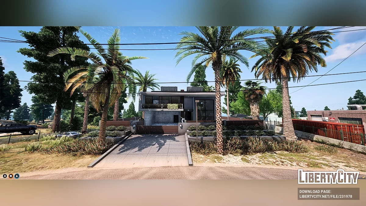 Небольшая дизайнерская вилла 02 / GTA 5