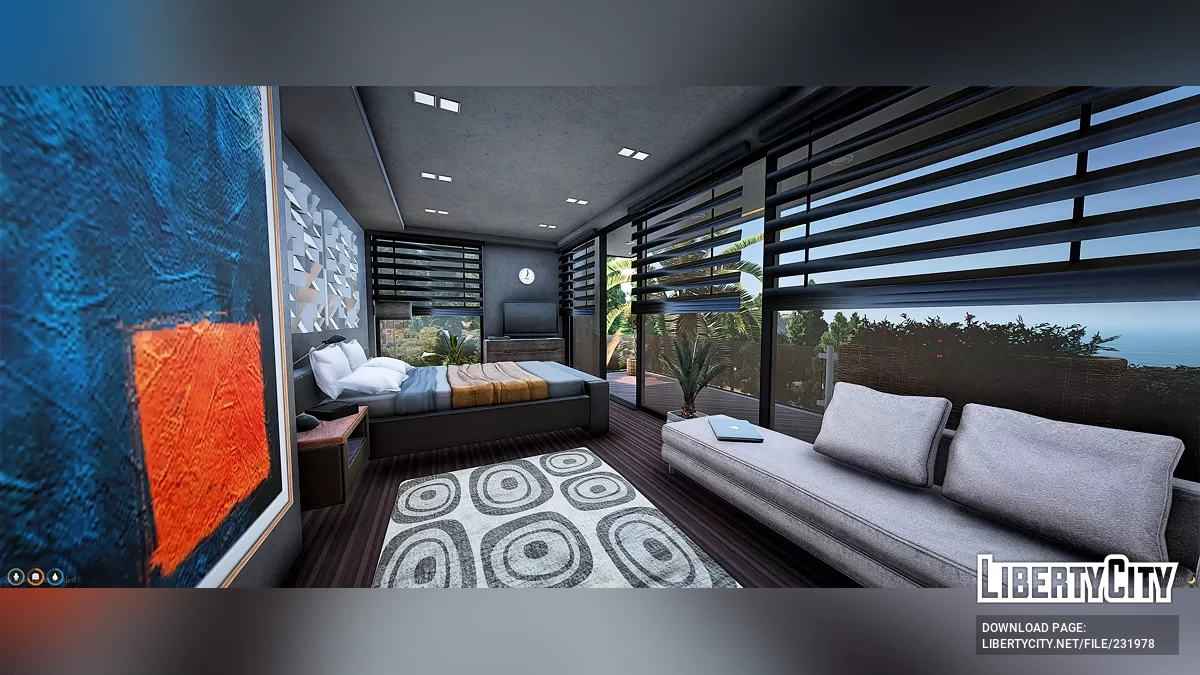 Небольшая дизайнерская вилла 02 / GTA 5