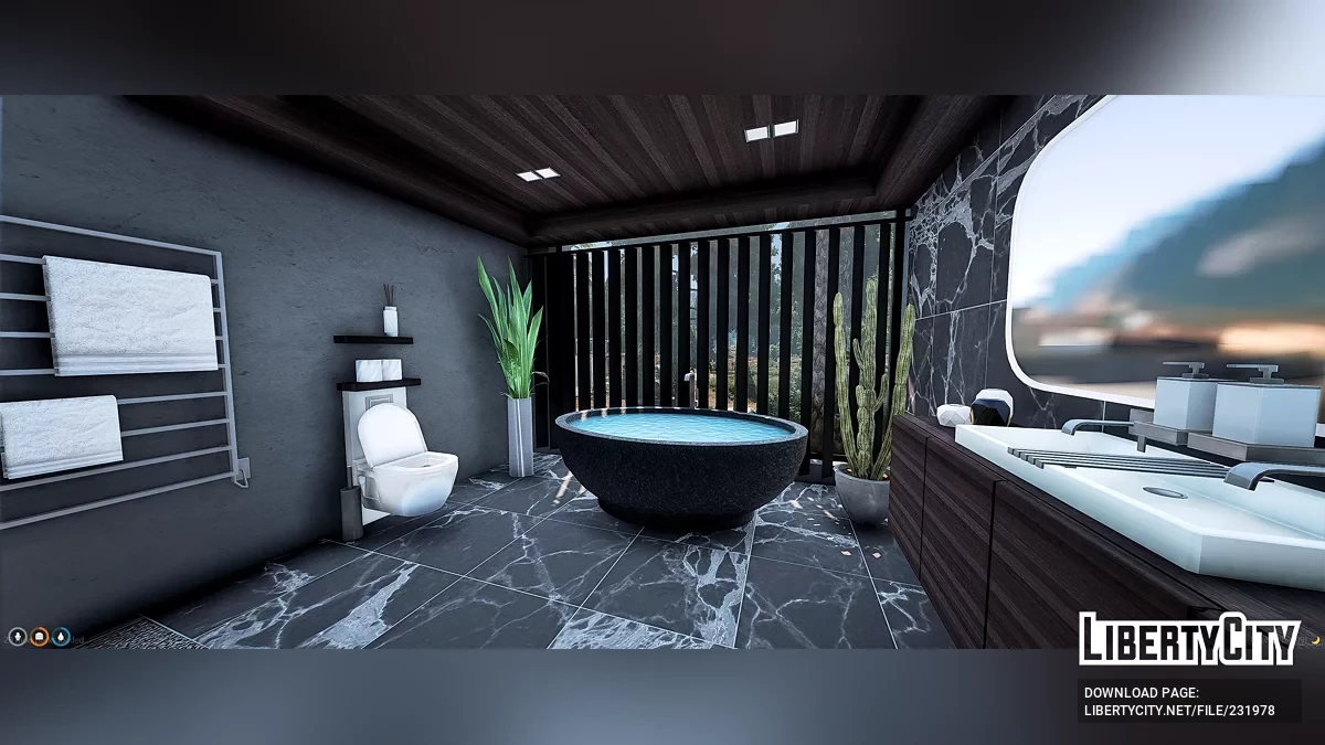 Небольшая дизайнерская вилла 02 / GTA 5