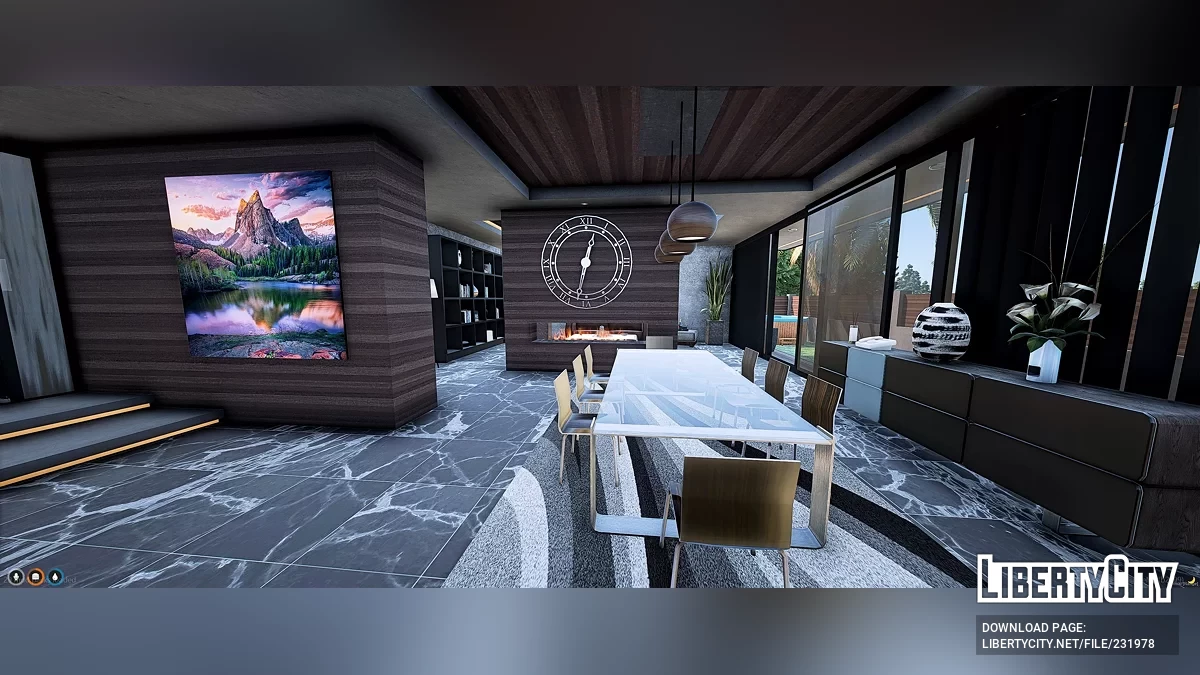 Небольшая дизайнерская вилла 02 / GTA 5