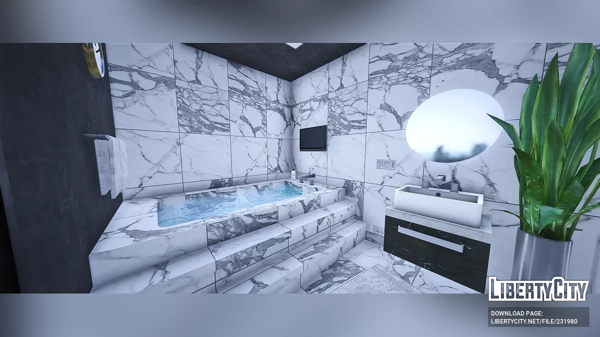 Небольшая дизайнерская вилла 3 / GTA 5