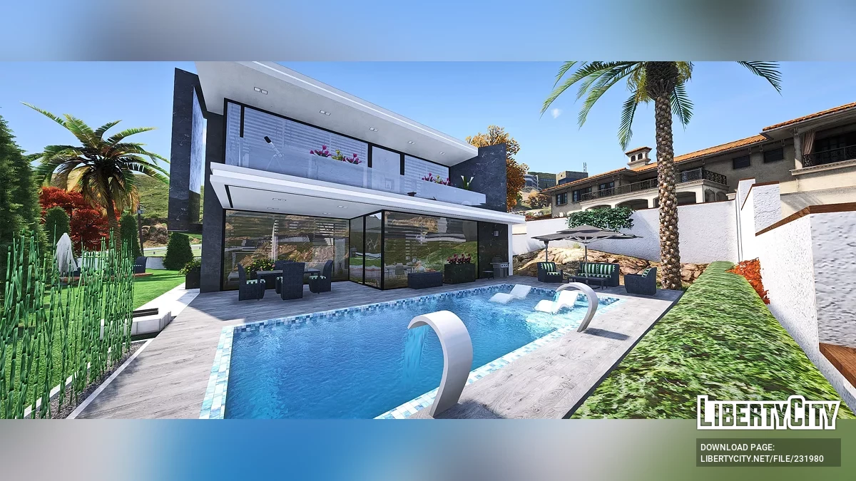 Небольшая дизайнерская вилла 3 / GTA 5