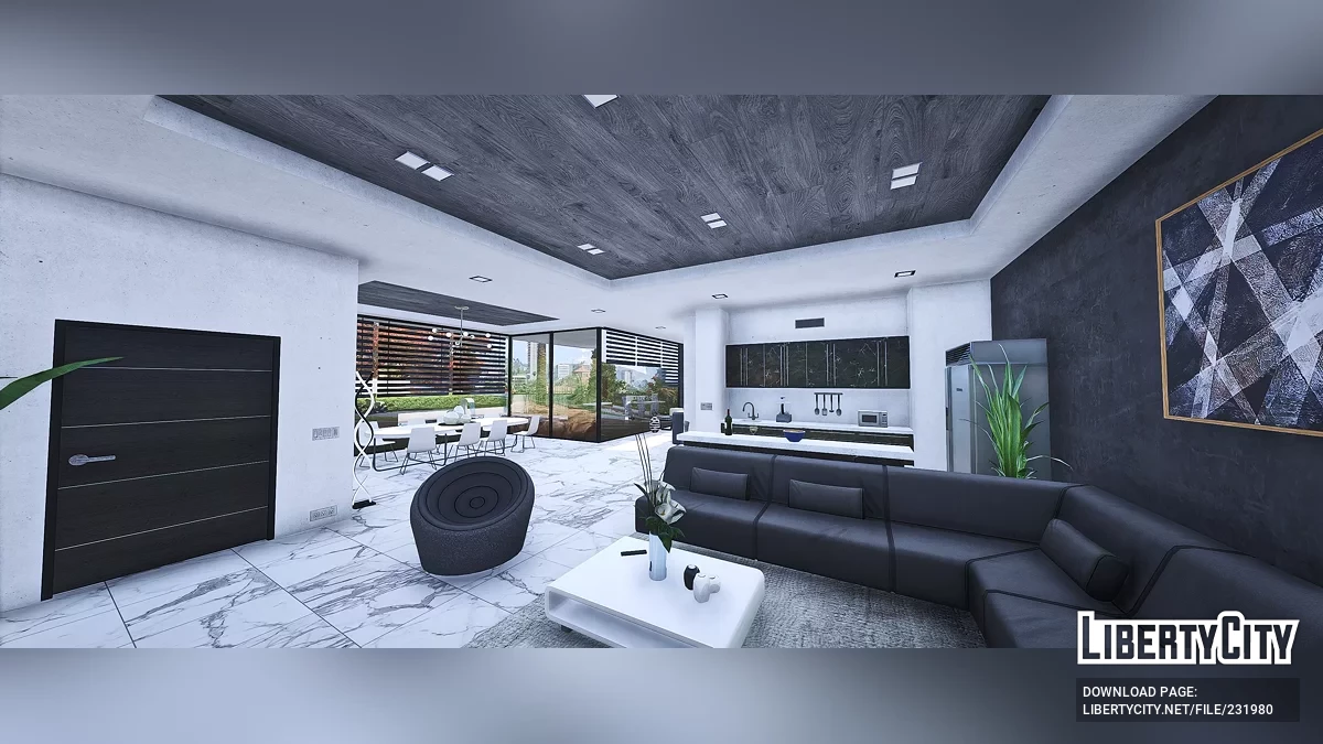 Небольшая дизайнерская вилла 3 / GTA 5