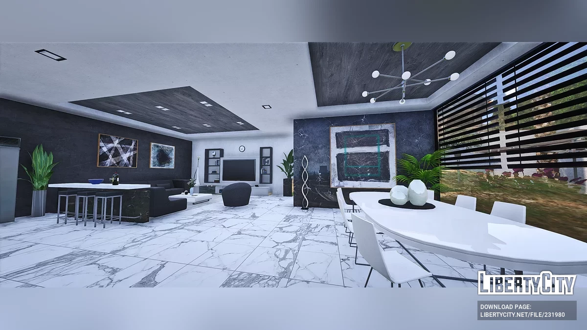 Небольшая дизайнерская вилла 3 / GTA 5