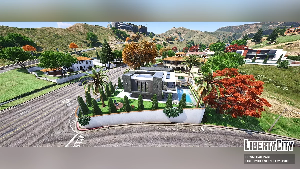 Небольшая дизайнерская вилла 3 / GTA 5