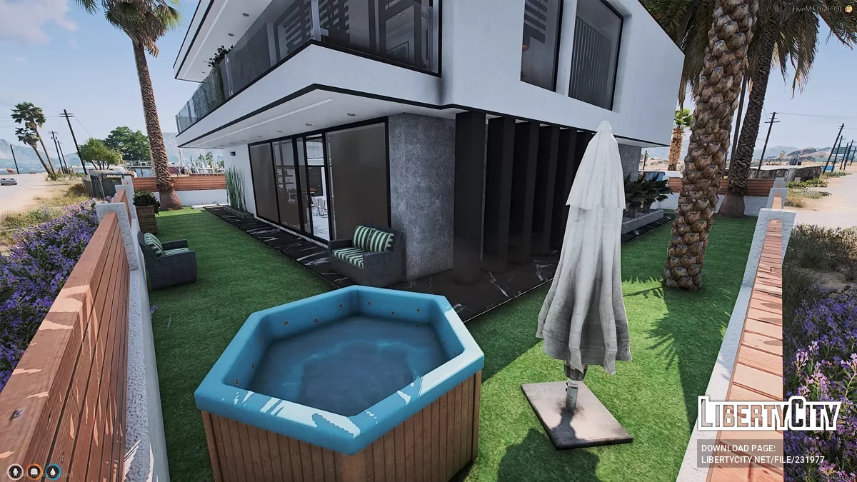 Небольшая дизайнерская вилла / GTA 5