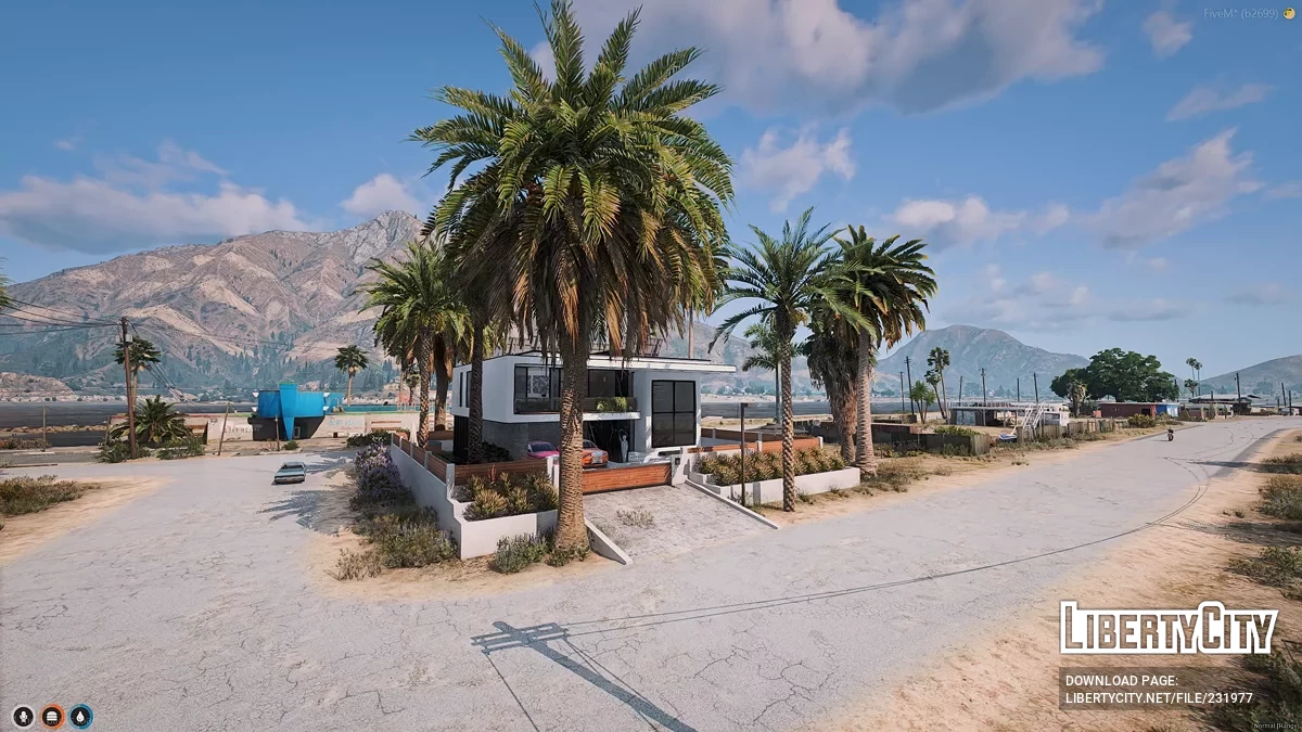 Небольшая дизайнерская вилла / GTA 5