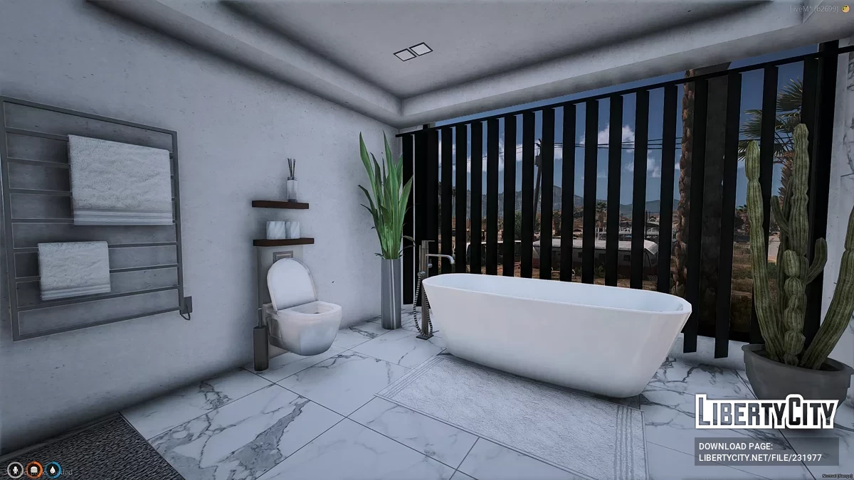 Небольшая дизайнерская вилла / GTA 5