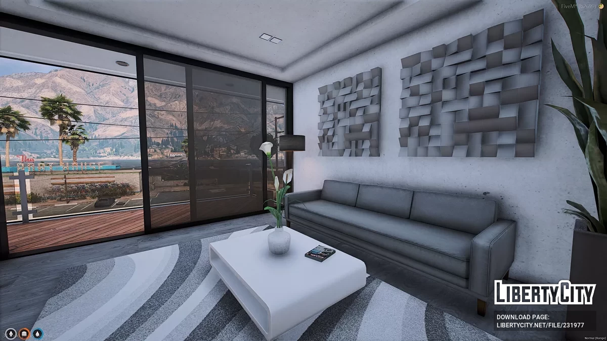 Небольшая дизайнерская вилла / GTA 5