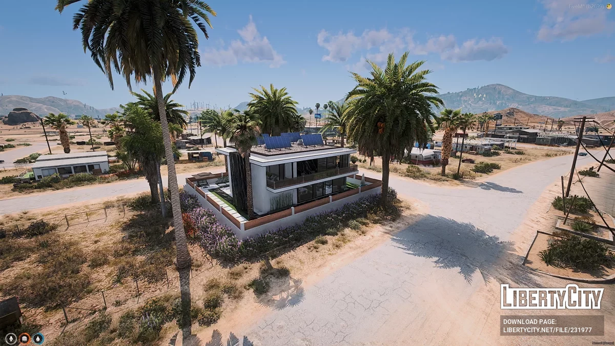 Небольшая дизайнерская вилла / GTA 5