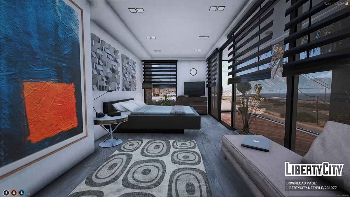 Небольшая дизайнерская вилла / GTA 5