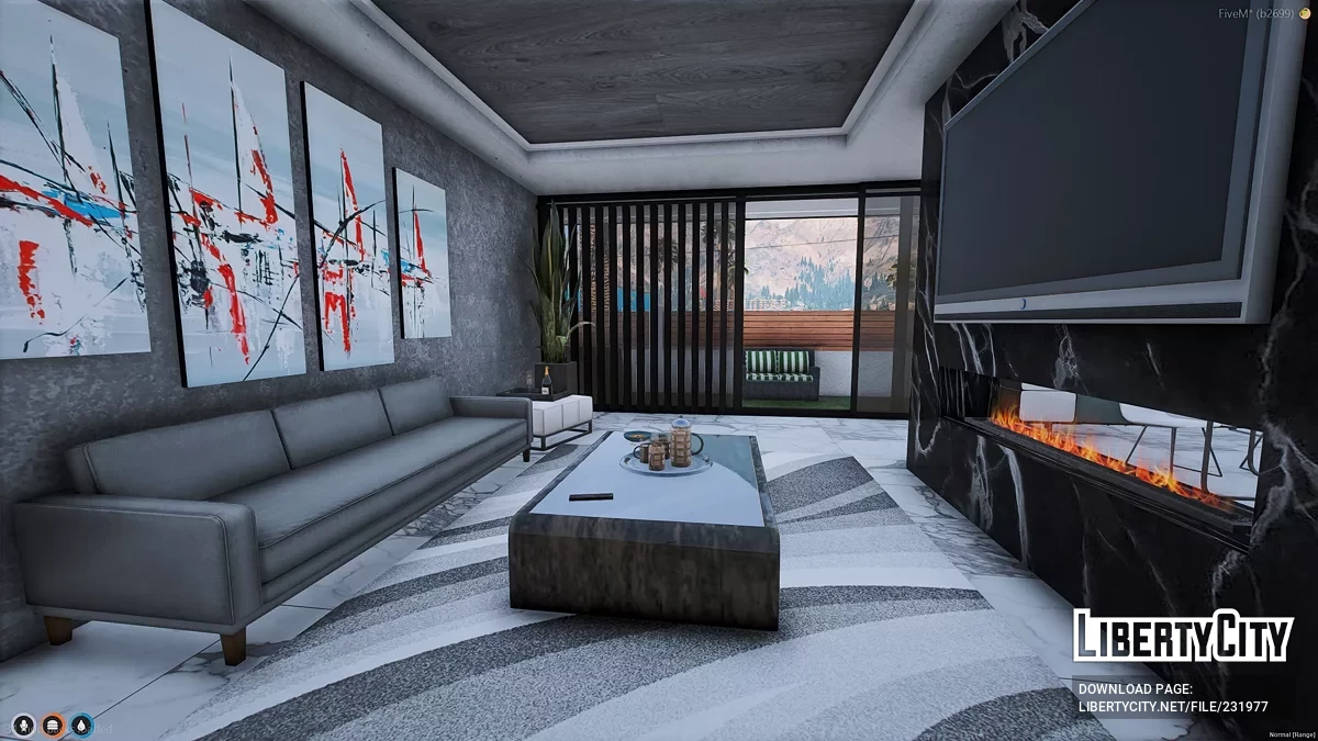 Небольшая дизайнерская вилла / GTA 5