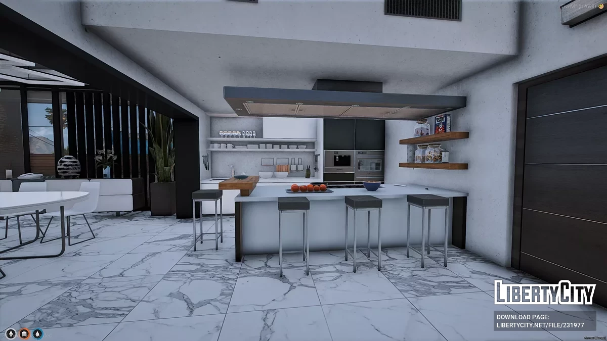Небольшая дизайнерская вилла / GTA 5