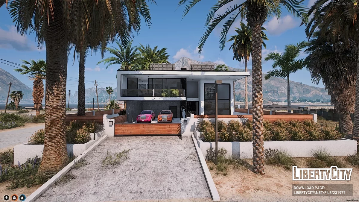 Небольшая дизайнерская вилла / GTA 5