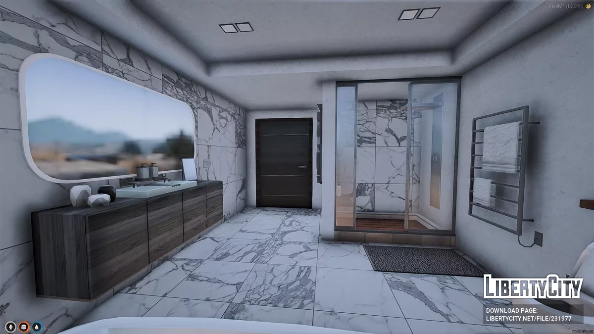 Небольшая дизайнерская вилла / GTA 5