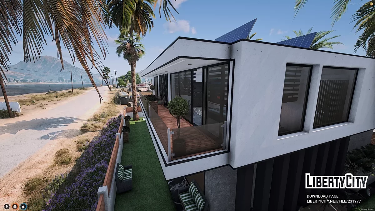 Небольшая дизайнерская вилла / GTA 5