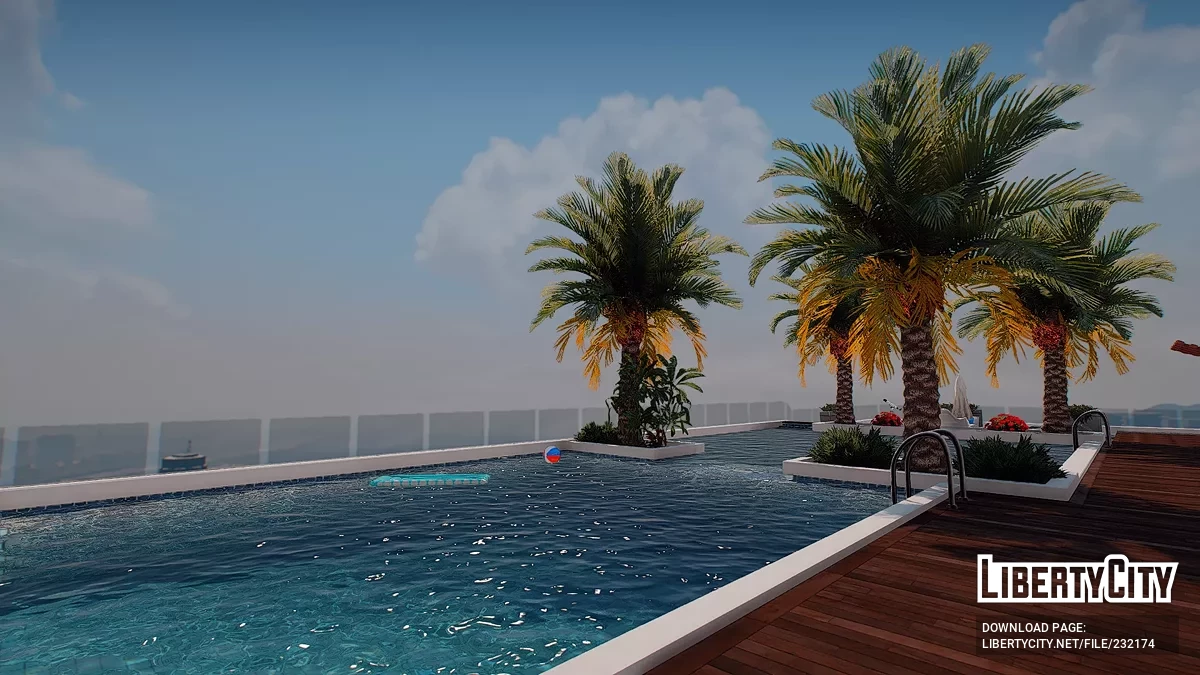 Пентхаус на крыше башни Эклипс / GTA 5