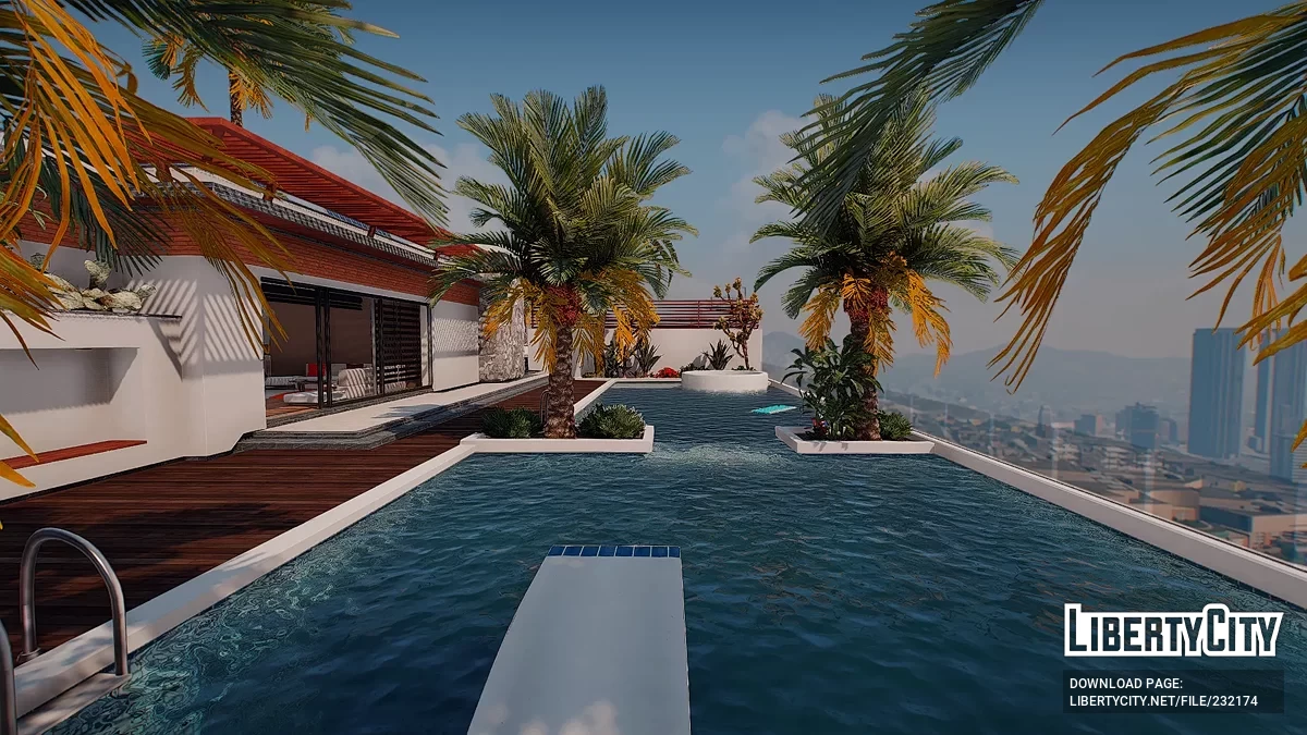 Пентхаус на крыше башни Эклипс / GTA 5