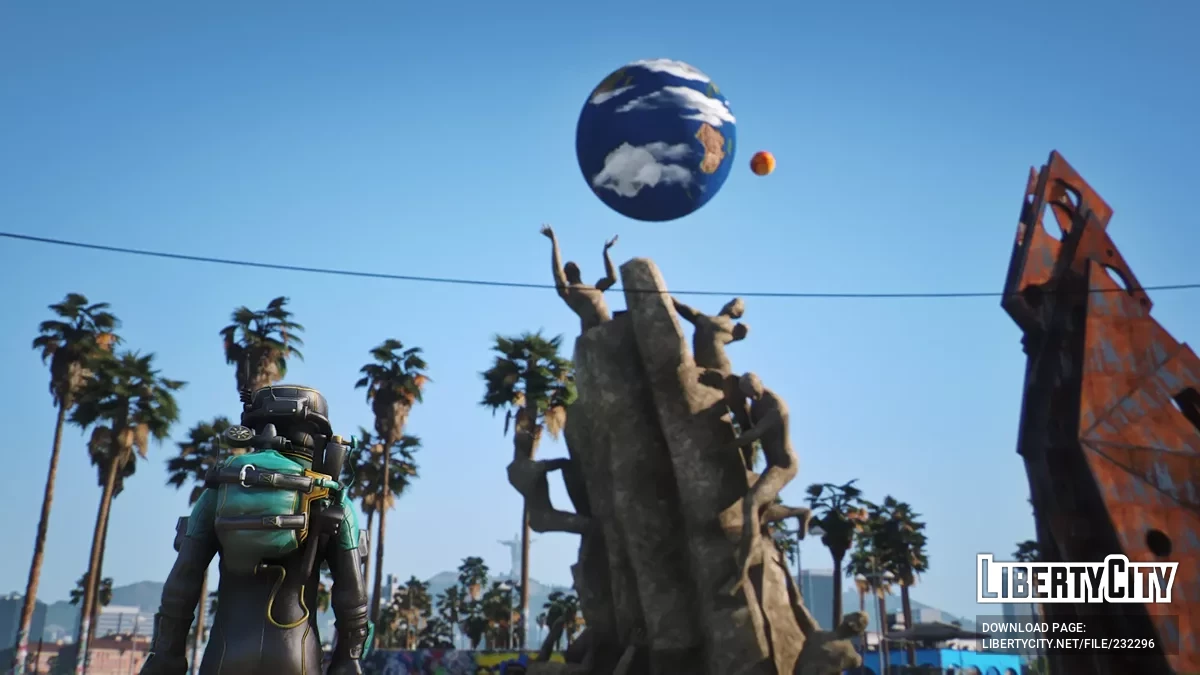 Пляжный художественный челлендж по скалолазанию / GTA 5