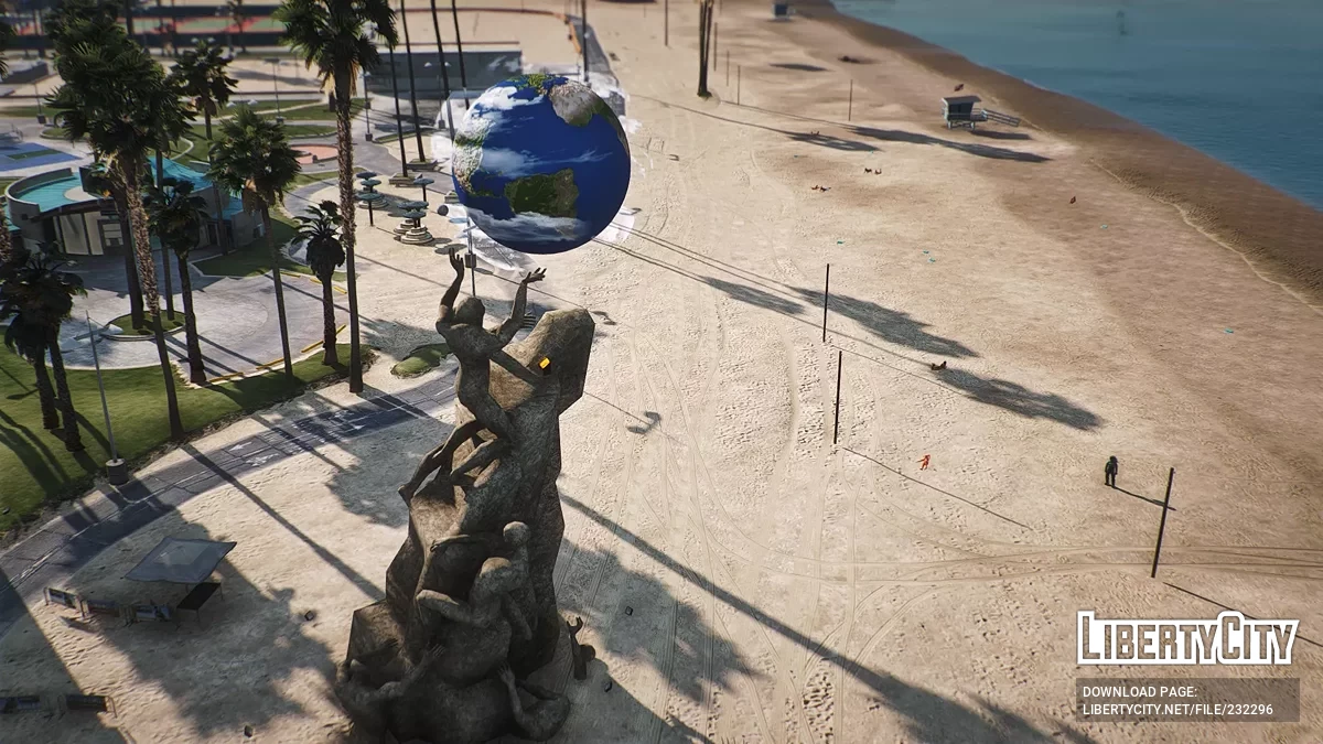 Пляжный художественный челлендж по скалолазанию / GTA 5