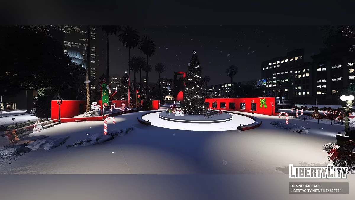 Площадь Рождественского легиона / GTA 5