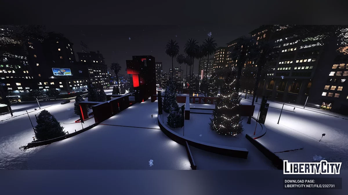Площадь Рождественского легиона / GTA 5