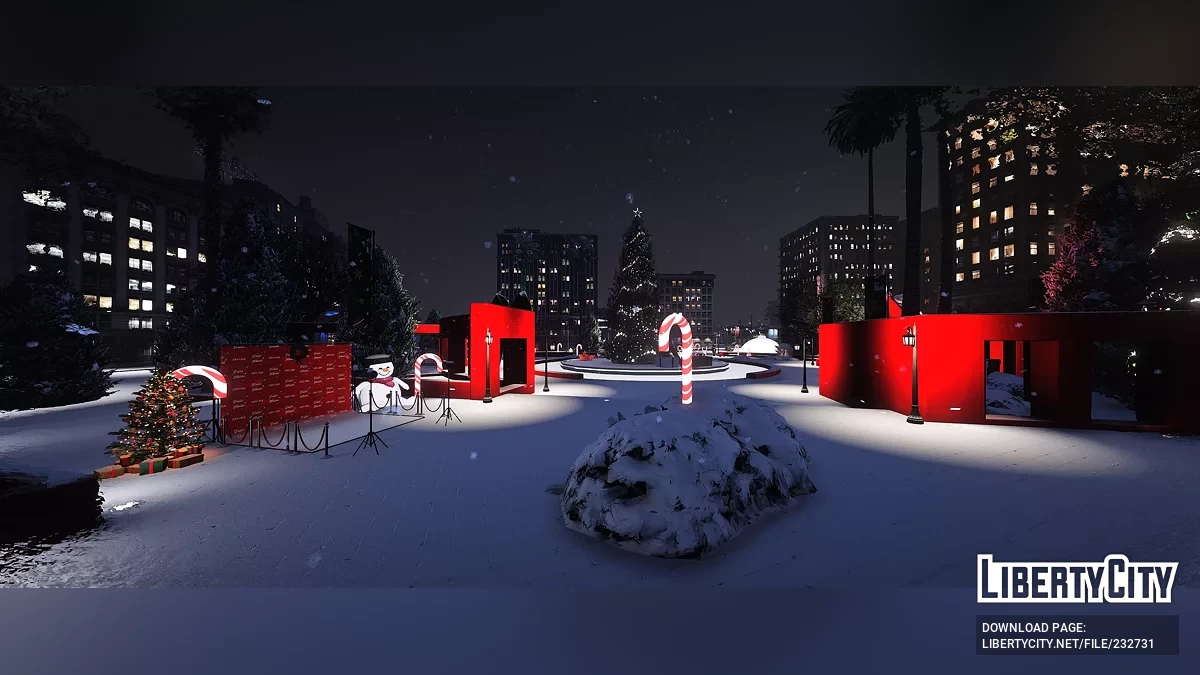 Площадь Рождественского легиона / GTA 5