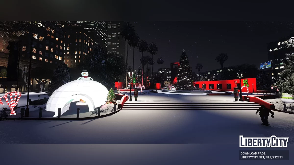 Площадь Рождественского легиона / GTA 5