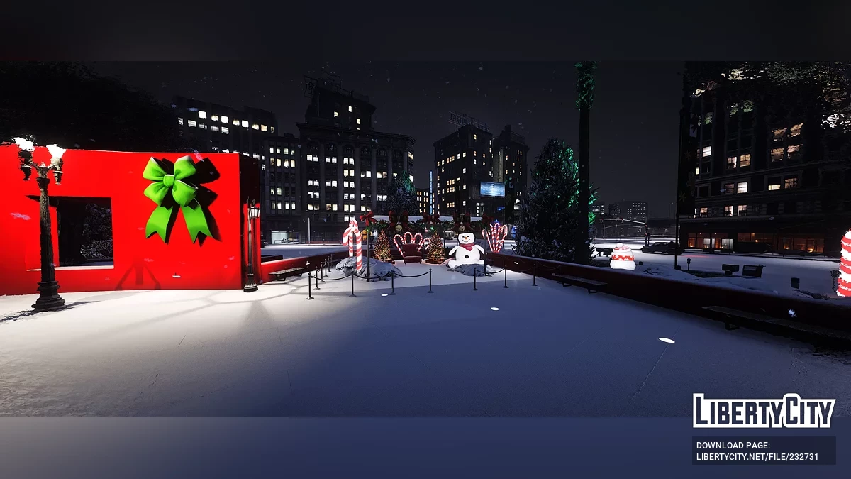 Площадь Рождественского легиона / GTA 5
