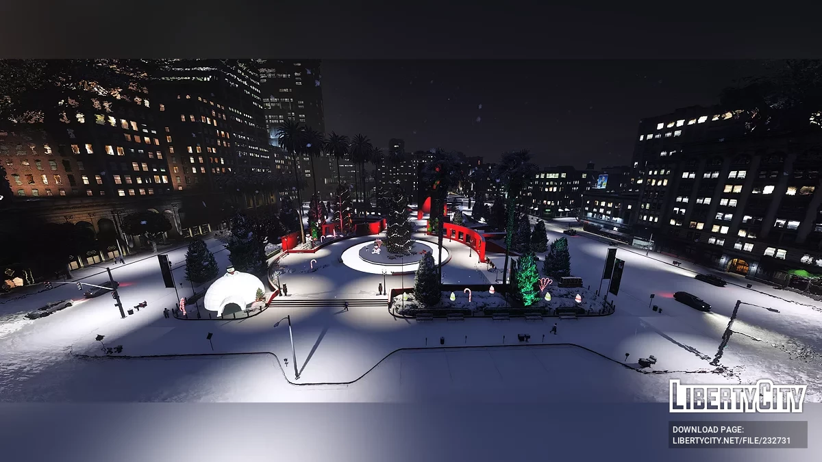 Площадь Рождественского легиона / GTA 5