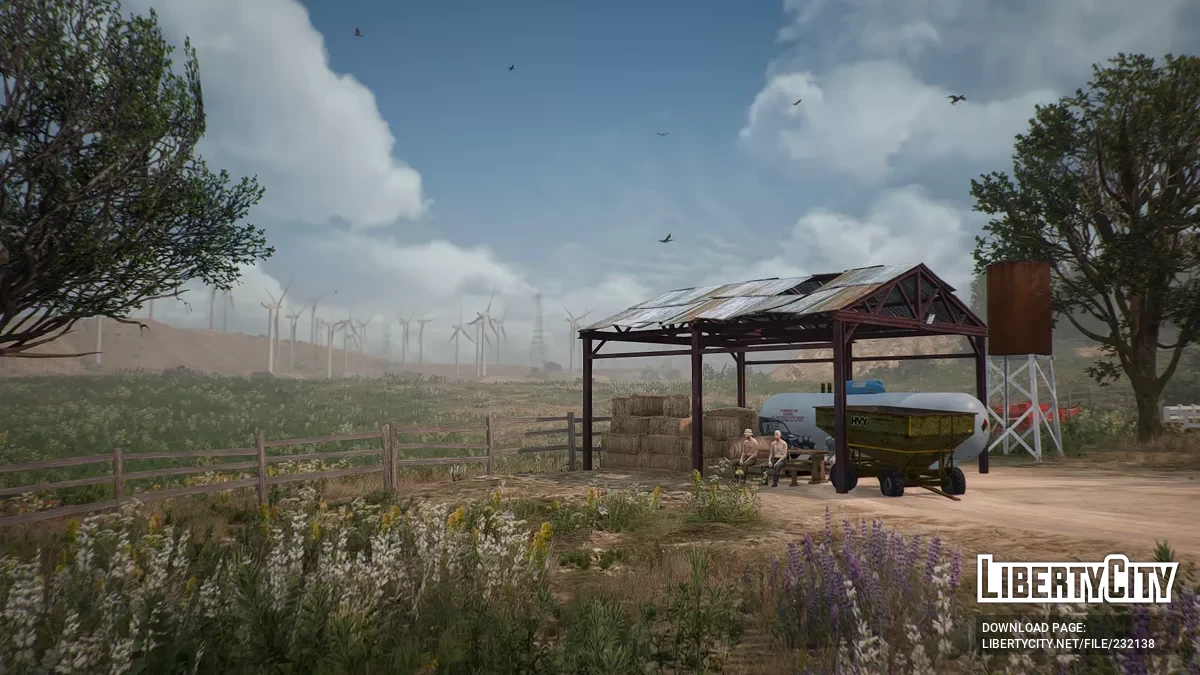 Современный фермерский дом / GTA 5