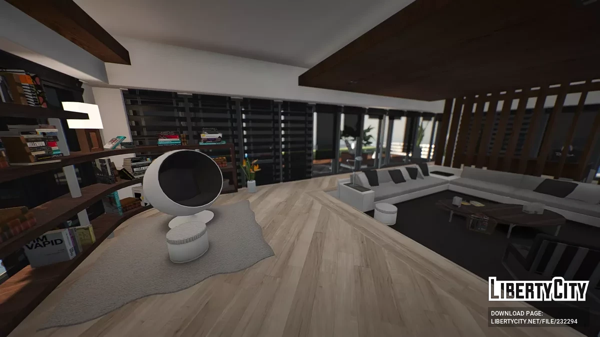 Улучшенный дизайнерский пентхаус с индивидуальным подходом и гаражом / GTA 5