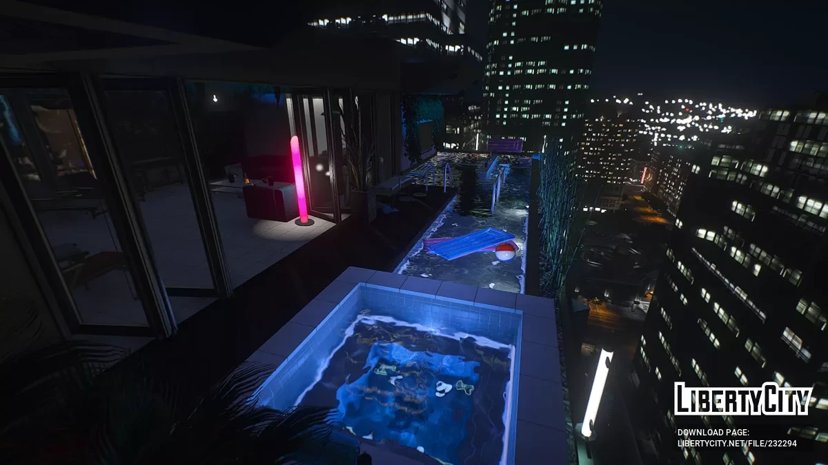 Улучшенный дизайнерский пентхаус с индивидуальным подходом и гаражом / GTA 5