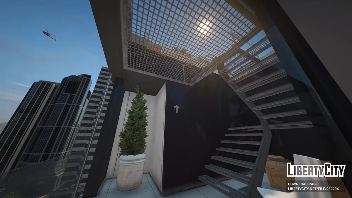 Улучшенный дизайнерский пентхаус с индивидуальным подходом и гаражом / GTA 5