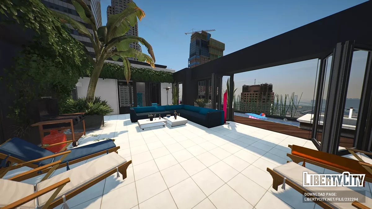 Улучшенный дизайнерский пентхаус с индивидуальным подходом и гаражом / GTA 5