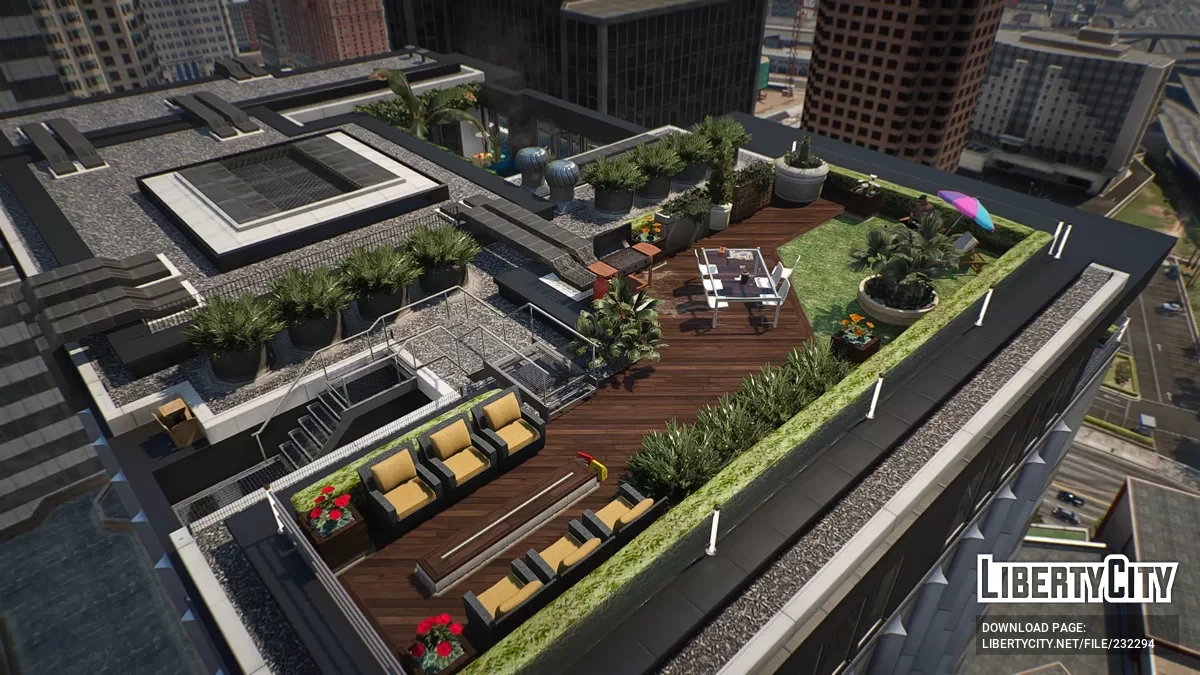 Улучшенный дизайнерский пентхаус с индивидуальным подходом и гаражом / GTA 5