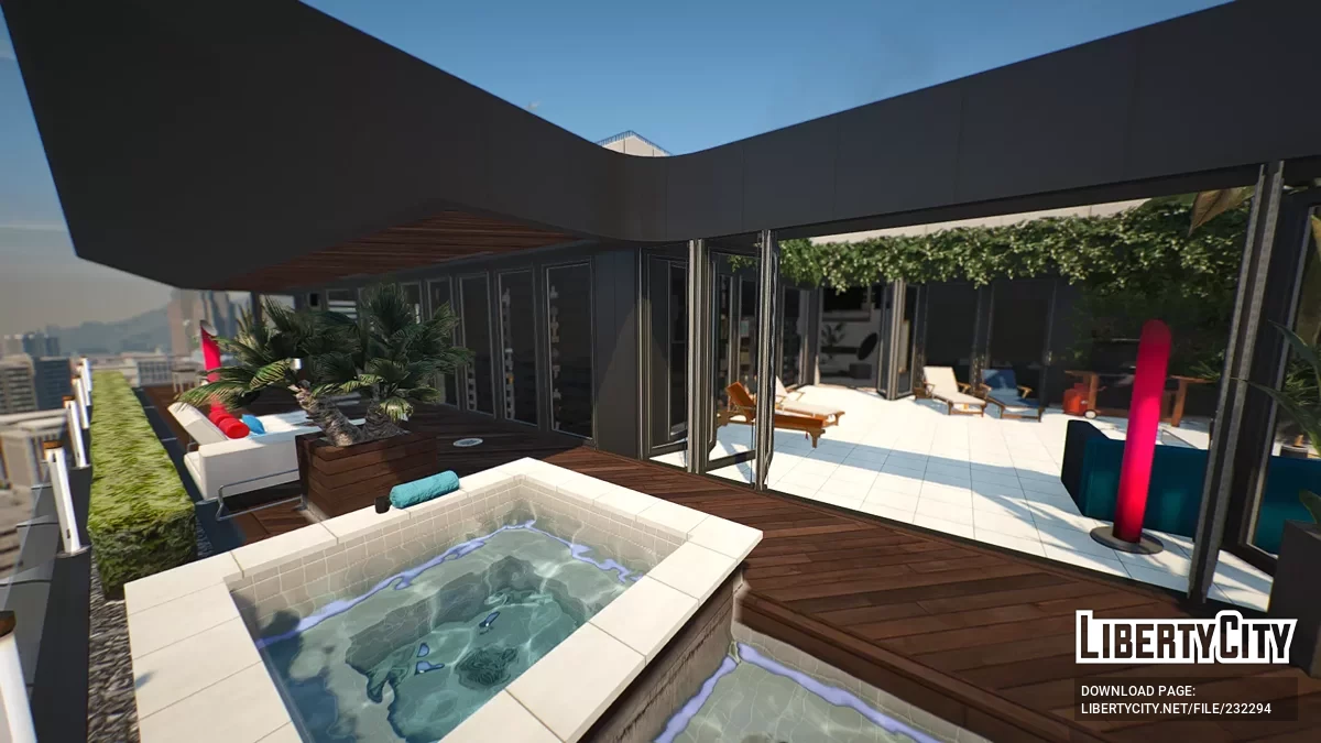 Улучшенный дизайнерский пентхаус с индивидуальным подходом и гаражом / GTA 5