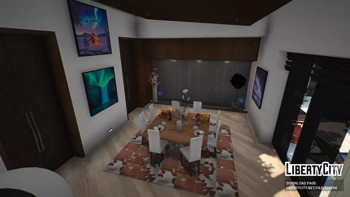 Улучшенный дизайнерский пентхаус с индивидуальным подходом и гаражом / GTA 5